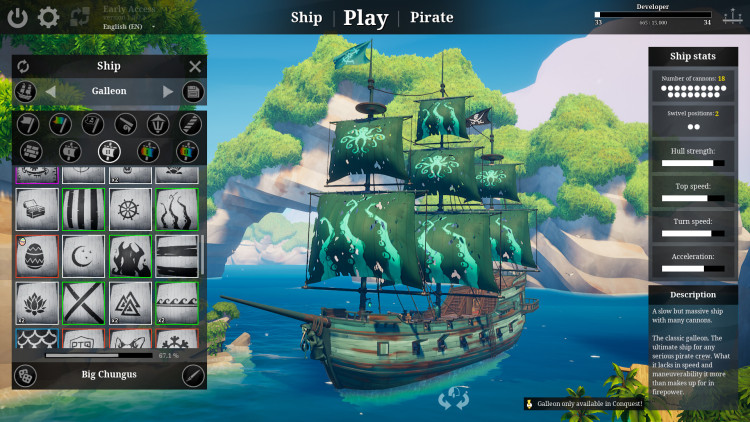 Blazing Sails, Steam Gift