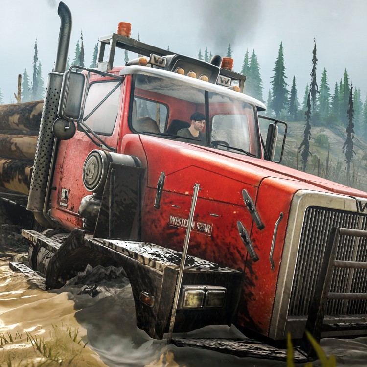 Игра MudRunner - American Wilds Edition PlayStation 4 и PlayStation 5