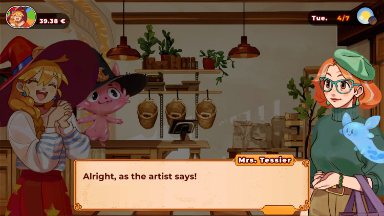 The Witch's Bakery, Steam Gift