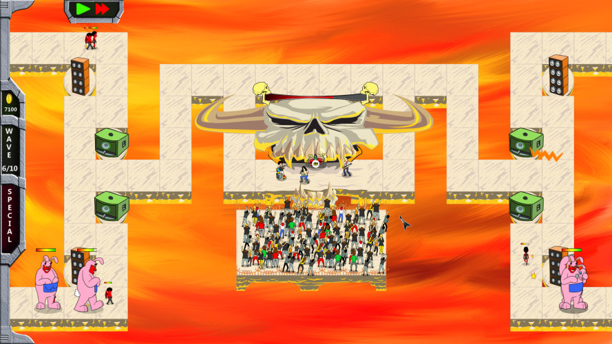 Rock 'N' Roll Defense, Steam Gift
