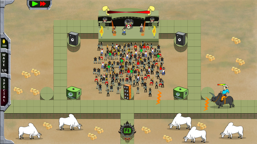 Rock 'N' Roll Defense, Steam Gift