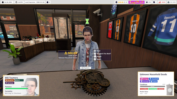 Pawnbroker Simulator, Steam Gift