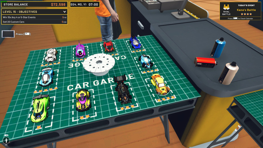 Mini Racer Car Shop Simulator, Steam Gift