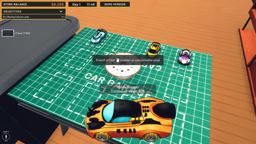 Mini Racer Car Shop Simulator, Steam Gift