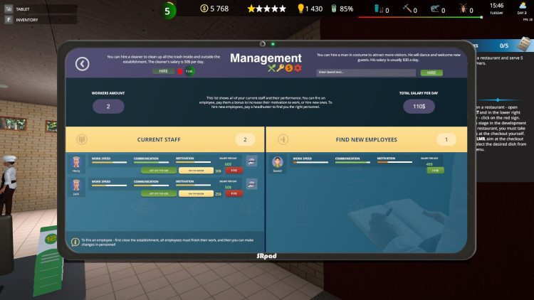 Cafe Owner Simulator, Steam Gift