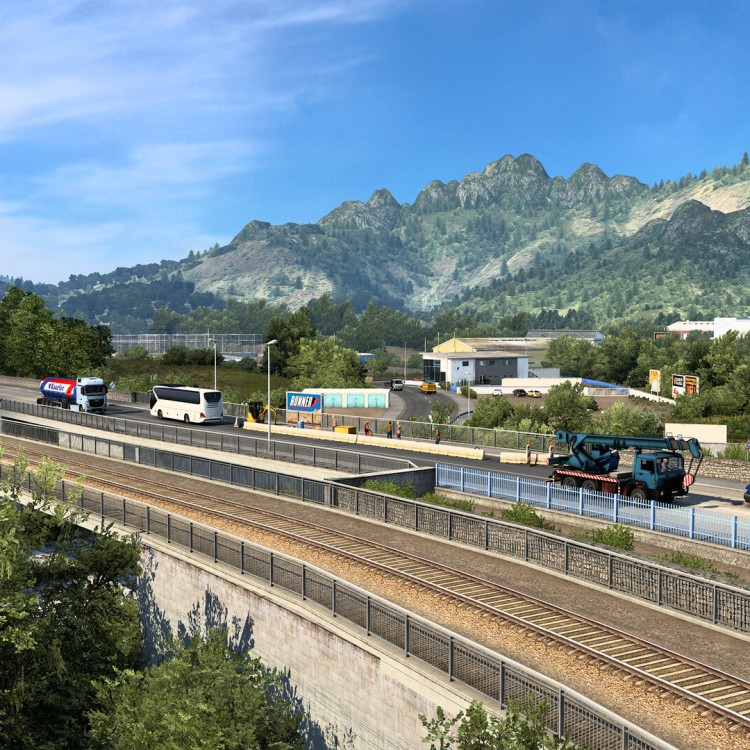 DLC Дополнение DLC Euro Truck Simulator 2-Vive la France для PC / ПК, активация в стим Steam для региона РФ / Россия цифровой ключ
