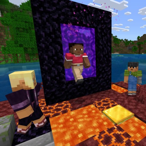 Игра Minecraft Deluxe Collection PlayStation 4 и PlayStation 5