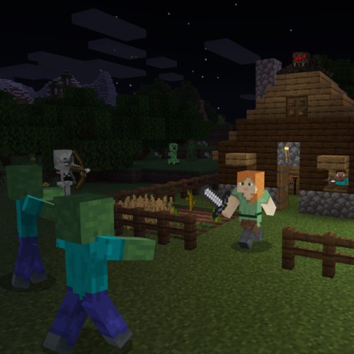 Игра Minecraft Deluxe Collection PlayStation 4 и PlayStation 5