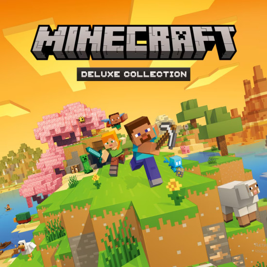 Игра Minecraft Deluxe Collection PlayStation 4 и PlayStation 5