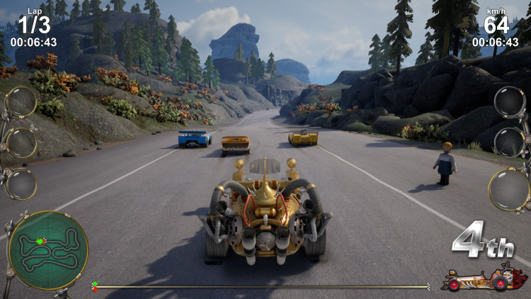 Flåklypa Grand Prix Jubileumsutgave, Steam Gift