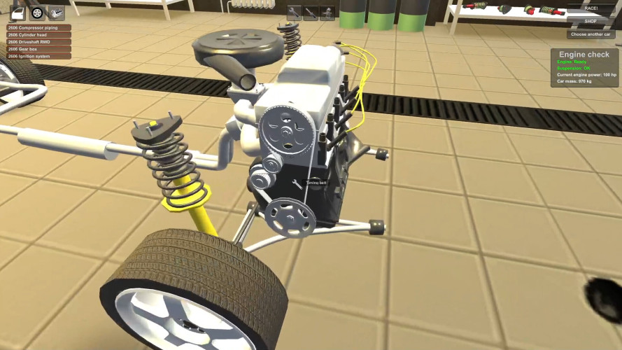 Car Mechanic Workshop, Steam Gift