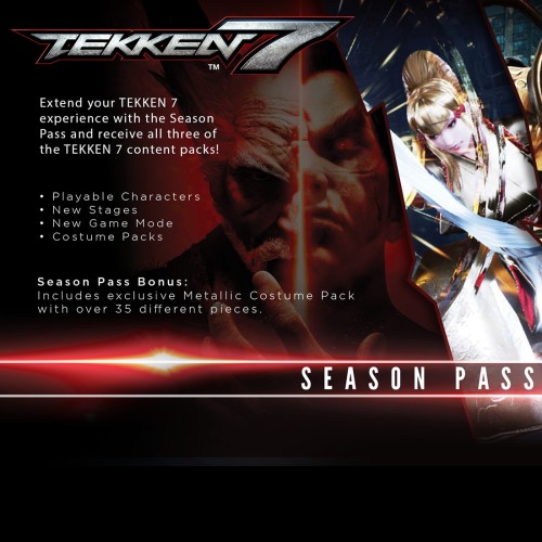 DLC Дополнение TEKKEN 7 - Season Pass PC, Steam Gift регион Россия, РФ