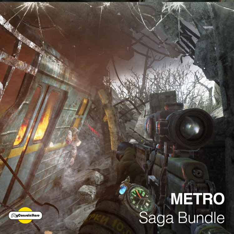 Metro Saga Bundle (Metro 2033 Redux, Metro Last Light Redux, Metro Exodus Gold Edition)