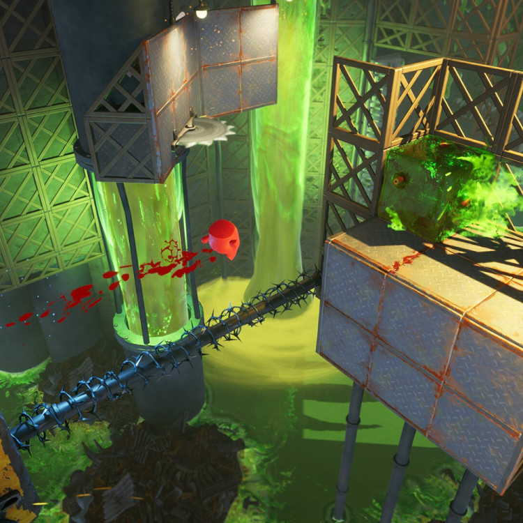 Игра Super Meat Boy 3D PlayStation 5