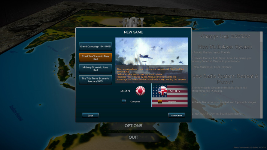 Fleet Commander: Pacific, Steam Gift