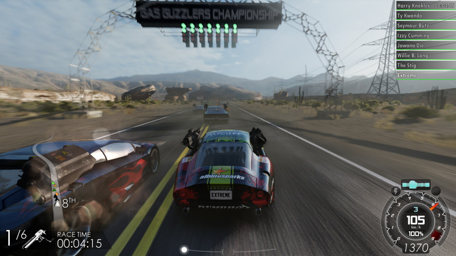 Gas Guzzlers Extreme, Steam Gift
