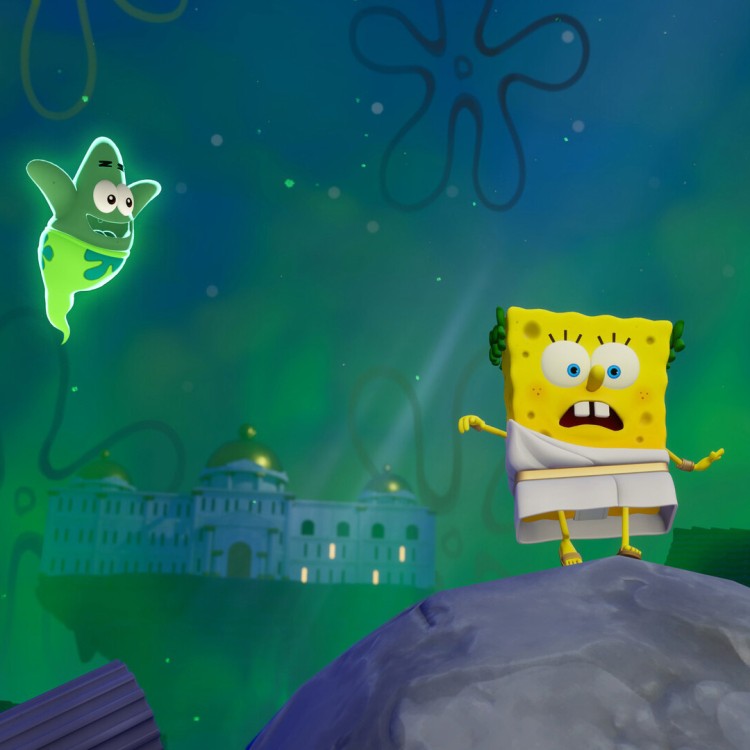 Игра SpongeBob SquarePants: Titans of the Tide - Ghostly Digital Edition PlayStation 4 и PlayStation 5