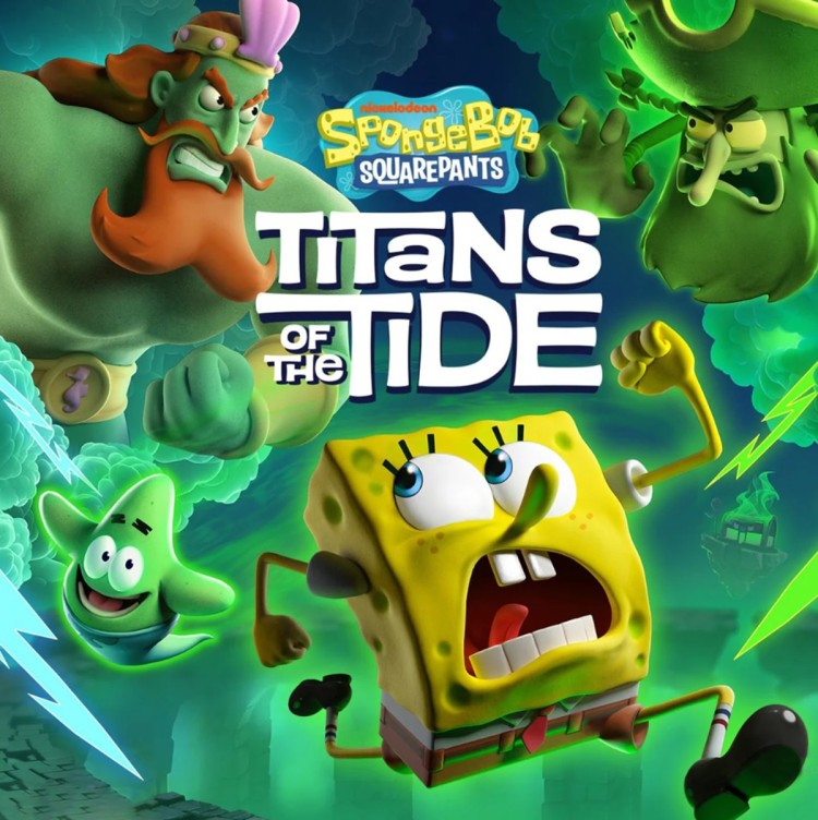 Игра SpongeBob SquarePants: Titans of the Tide - Standard PlayStation 4 и PlayStation 5