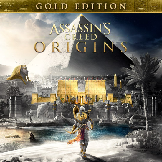 Игра Assassin's Creed Origins Gold Edition PlayStation 4 и PlayStation 5