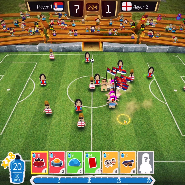 Игра Crazy Soccer: Football Stars для PC / ПК, активация в стим Steam для региона РФ / Россия цифровой ключ