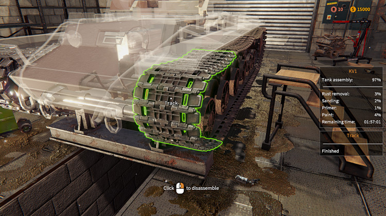 Tank Mechanic Simulator, Steam Gift