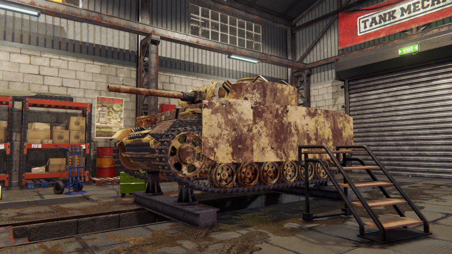 Tank Mechanic Simulator, Steam Gift