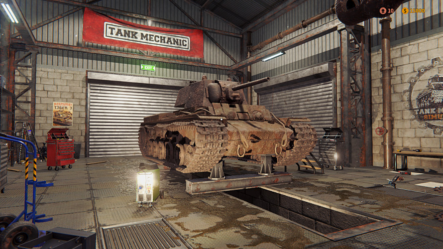 Tank Mechanic Simulator, Steam Gift