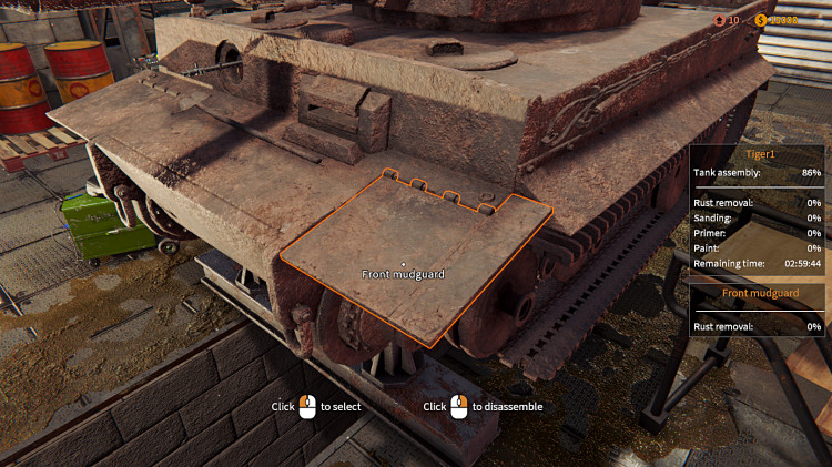 Tank Mechanic Simulator, Steam Gift