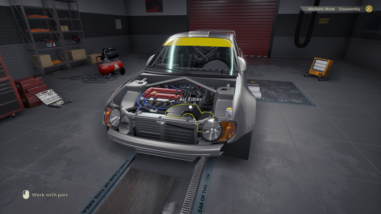 Rally Mechanic Simulator, Steam Gift