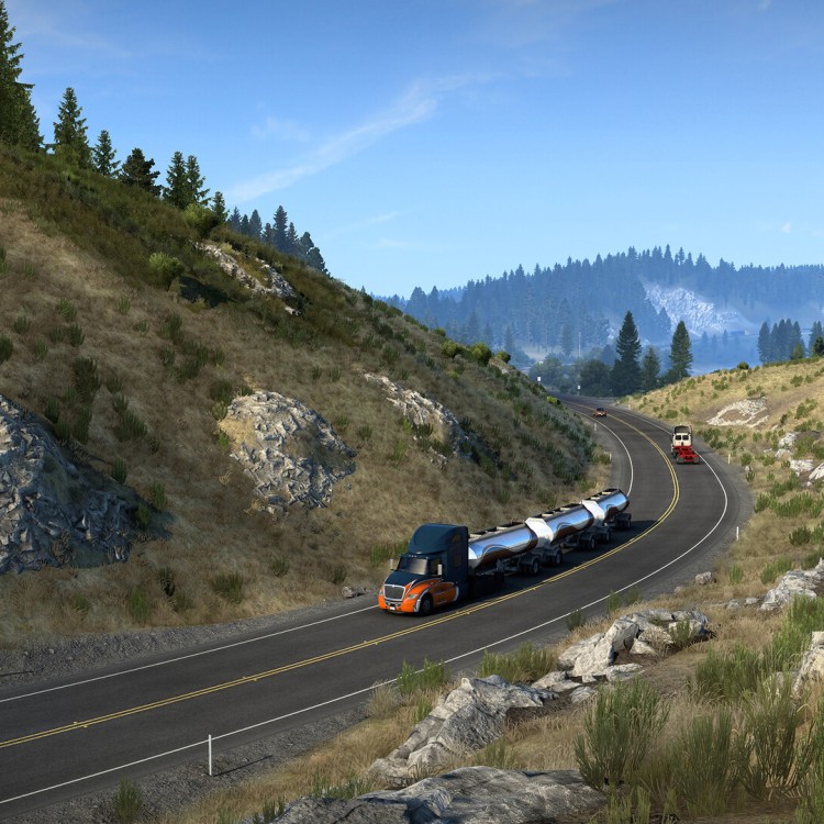 Игра American Truck Simulator для PC / ПК, активация в стим Steam для региона РФ / Россия цифровой ключ