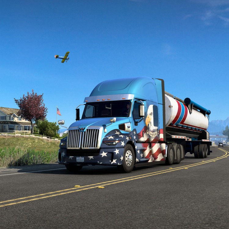 Игра American Truck Simulator для PC / ПК, активация в стим Steam для региона РФ / Россия цифровой ключ