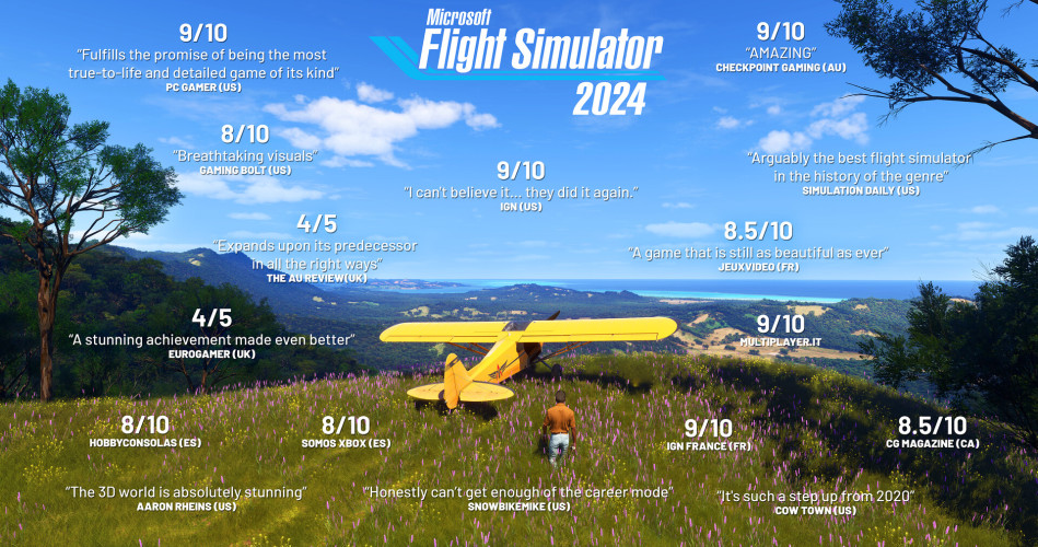 Microsoft Flight Simulator 2024 - Premium Deluxe Edition, Steam Gift